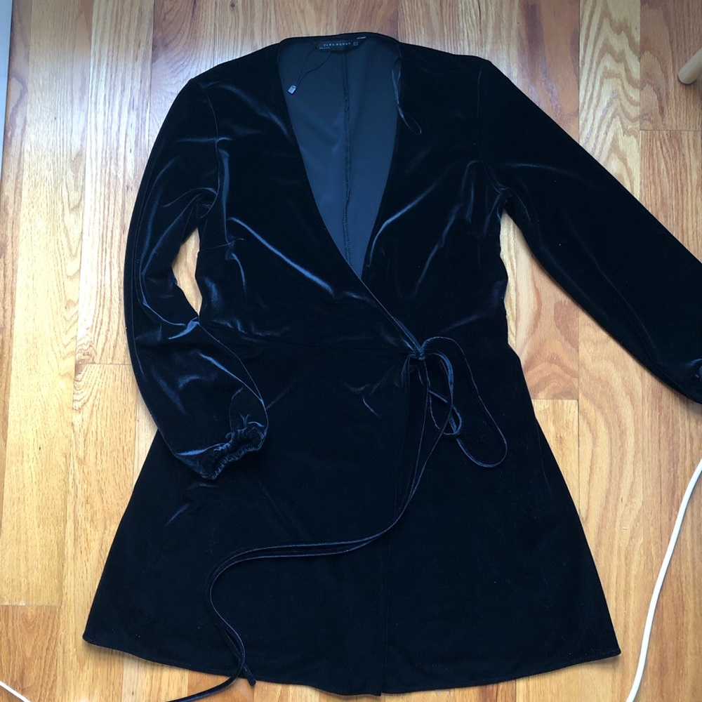 zara Black mini Dress Size M